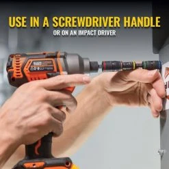 Klein Tools 7-in-1 Impact Flip Socket with Handle, Hex Impact Socket Set -Hand Tools Sales Store klein tools nut drivers 32900r a0 1000