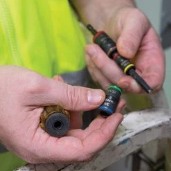 Klein Tools 7-in-1 Impact Flip Socket with Handle, Hex Impact Socket Set -Hand Tools Sales Store klein tools nut drivers 32900r c3 1000