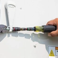 Klein Tools 7-in-1 Impact Flip Socket with Handle, Hex Impact Socket Set -Hand Tools Sales Store klein tools nut drivers 32900r fa 1000