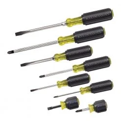 Klein Tools Assorted Screwdriver Set with Cushion Grip Handles (8-Piece) -Hand Tools Sales Store klein tools screwdriver sets 85078 c3 1000