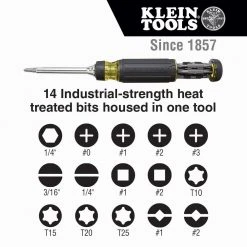 Klein Tools 2-Piece Multi-Bit Screwdriver Tool Set -Hand Tools Sales Store klein tools screwdriver sets m2o41540kit 40 1000