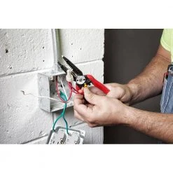 Milwaukee 9 in. 7-in-1 Combination Wire Strippers Pliers with FASTBACK Folding Utility Knife Set -Hand Tools Sales Store milwaukee all trades cutting pliers 48 22 3078 48 22 1503 1f 1000