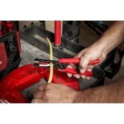 Milwaukee 9 in. 7-in-1 Combination Wire Strippers Pliers with FASTBACK Folding Utility Knife Set -Hand Tools Sales Store milwaukee all trades cutting pliers 48 22 3078 48 22 1503 c3 1000