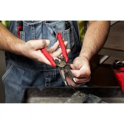 Milwaukee 9 in. 7-in-1 Combination Wire Stripper Cutting Pliers and 13-in-1 Multi-Bit Cushion Grip Screwdriver 25 Milwaukee 9 in. 7-in-1 Combination Wire Stripper Cutting Pliers and 13-in-1 Multi-Bit Cushion Grip Screwdriver -Hand Tools Sales Store milwaukee all trades cutting pliers 48 22 3078 48 22 2880 44 1000
