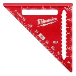 Milwaukee 4-1/2 in. Trim Square -Hand Tools Sales Store milwaukee carpenter squares mlsq040 40 1000