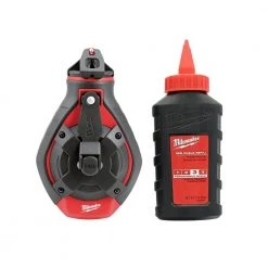 Milwaukee 100 ft. Bold Line Chalk Reel Kit with Red Chalk