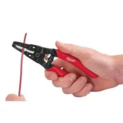 Milwaukee 7.75 in. Combination Electricians 6-in-1 Wire Strippers Pliers with Wire Strippers (2-Piece) 16 Milwaukee 7.75 in. Combination Electricians 6-in-1 Wire Strippers Pliers with Wire Strippers (2-Piece) -Hand Tools Sales Store milwaukee electrician s needle nose pliers 48 22 3079 48 22 6109 a0 1000