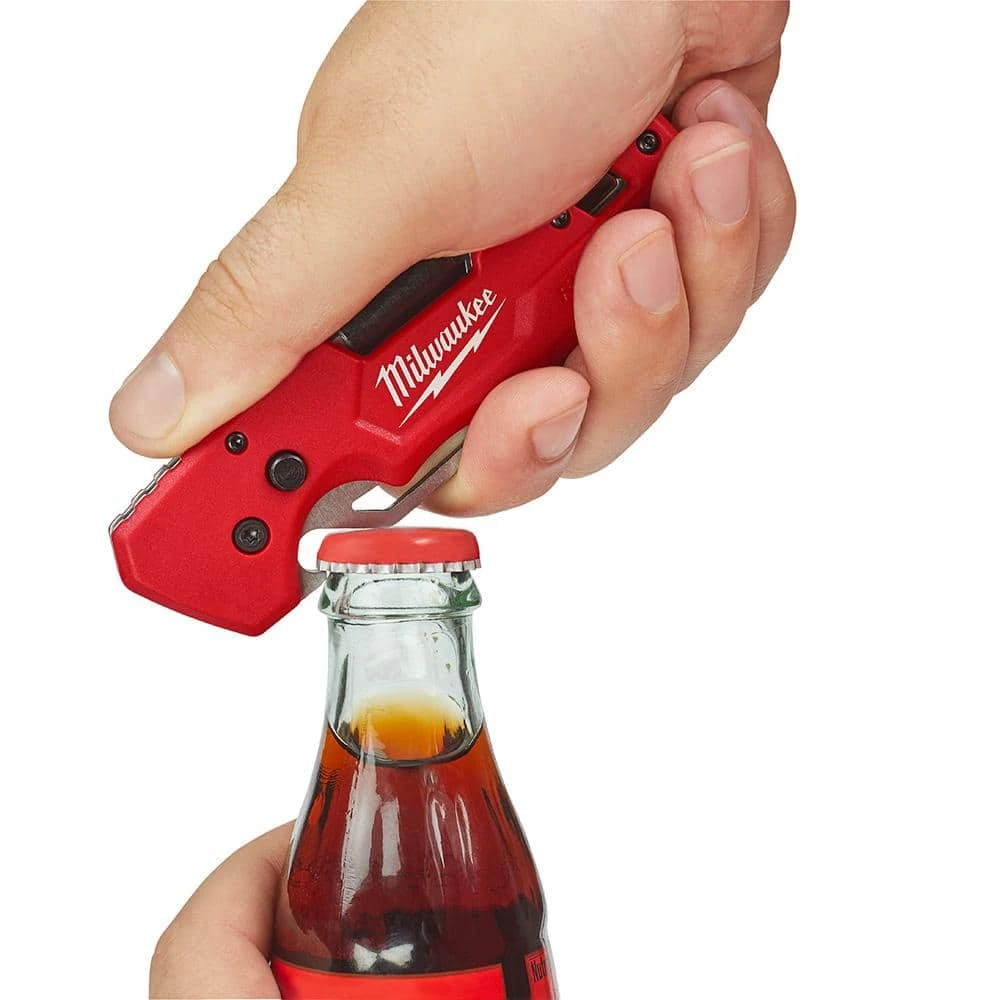 Milwaukee FASTBACK 5- In-1 Folding Knife with 3 in. Blade and FASTBACK 6-in-1 Folding Utility Knife (2-Piece) 9 Milwaukee FASTBACK 5- In-1 Folding Knife with 3 in. Blade and FASTBACK 6-in-1 Folding Utility Knife (2-Piece) - Image 9