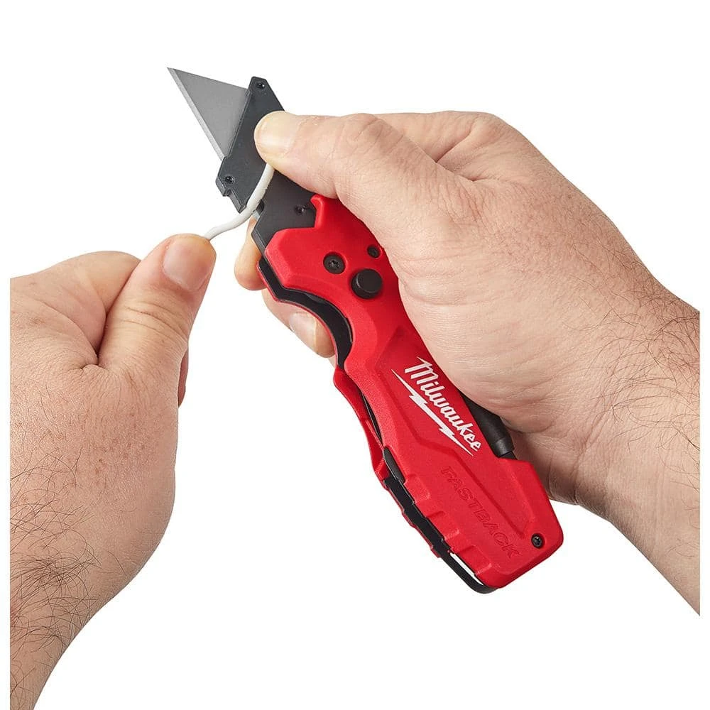 Milwaukee FASTBACK 5- In-1 Folding Knife with 3 in. Blade and FASTBACK 6-in-1 Folding Utility Knife (2-Piece) 13 Milwaukee FASTBACK 5- In-1 Folding Knife with 3 in. Blade and FASTBACK 6-in-1 Folding Utility Knife (2-Piece) - Image 13