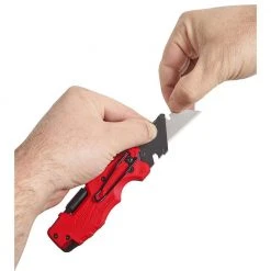Milwaukee 3 in. Hardline D2 Steel Smooth Blade Pocket Folding Knife and FASTBACK 6-In-1 Folding Utility Knife -Hand Tools Sales Store milwaukee folding knives 48 22 1994 48 22 1505 44 1000