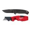 Milwaukee 3 in. Hardline D2 Steel Smooth Blade Pocket Folding Knife and FASTBACK 6-In-1 Folding Utility Knife