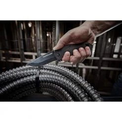 Milwaukee 3.5 in. Hardline D2 Steel Smooth Blade Pocket Folding Knife -Hand Tools Sales Store milwaukee folding knives 48 22 1999 1d 1000