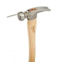 Milwaukee 19 oz. Wood Milled Face Hickory Framing Hammer -Hand Tools Sales Store milwaukee framing hammers 48 22 9419 1f 1000