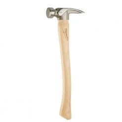 Milwaukee 19 oz. Wood Milled Face Hickory Framing Hammer -Hand Tools Sales Store milwaukee framing hammers 48 22 9419 4f 1000