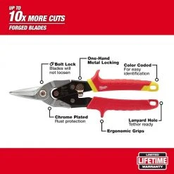 Milwaukee FASTBACK 6-in-1 Folding Utility Knives and FASTBACK Compact Folding Utility Knife Set with Aviation Snip Set (5-Piece) -Hand Tools Sales Store milwaukee knife sets 48 22 1505q 48 22 4533 66 1000