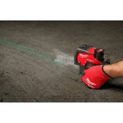 Milwaukee M12 12-Volt Lithium-Ion Cordless Green 125 ft. Cross Line and Plumb Points Laser Level (Tool-Only) -Hand Tools Sales Store milwaukee laser level 3622 20 66 1000