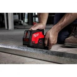 Milwaukee M12 12-Volt Lithium-Ion Cordless Green 125 ft. Cross Line and Plumb Points Laser Level (Tool-Only) -Hand Tools Sales Store milwaukee laser level 3622 20 a0 1000