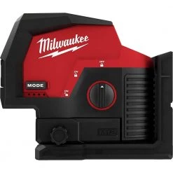 Milwaukee M12 12-Volt Lithium-Ion Cordless Green 125 ft. Cross Line and Plumb Points Laser Level (Tool-Only) -Hand Tools Sales Store milwaukee laser level 3622 20 fa 1000