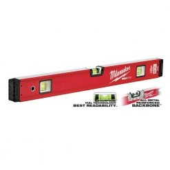 Milwaukee 24 in./48 in. REDSTICK Box Level Set -Hand Tools Sales Store milwaukee levels mlbxs48 1d 1000