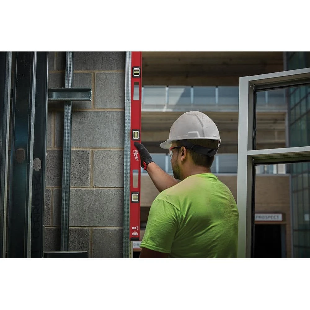 Milwaukee 48 in. Magnetic I-Beam Level with 48 in. Soft Side Level Tool Bag (2-Piece) 7 Milwaukee 48 in. Magnetic I-Beam Level with 48 in. Soft Side Level Tool Bag (2-Piece) - Image 7