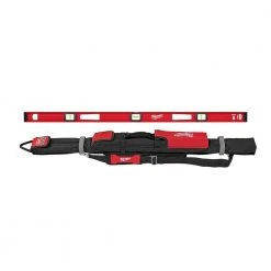Milwaukee 48 in. Magnetic I-Beam Level with 48 in. Soft Side Level Tool Bag (2-Piece)