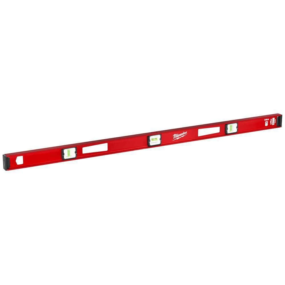 Milwaukee 48 in. Magnetic I-Beam Level with 48 in. Soft Side Level Tool Bag (2-Piece) 4 Milwaukee 48 in. Magnetic I-Beam Level with 48 in. Soft Side Level Tool Bag (2-Piece) - Image 4