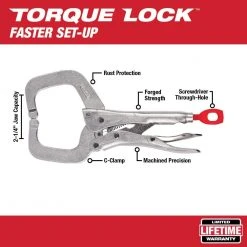 Milwaukee Torque Lock Locking Pliers with Screwdriver Set (16-Piece) -Hand Tools Sales Store milwaukee locking pliers 48 22 3690 48 22 2706 66 1000