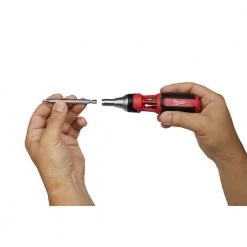 Milwaukee 9-in-1 Square Drive Ratcheting Multi-Bit Screwdriver -Hand Tools Sales Store milwaukee multi bit screwdrivers 48 22 2322 66 1000
