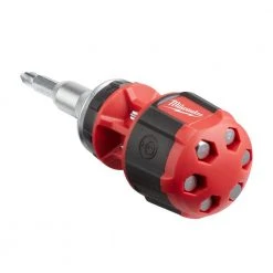 Milwaukee 9-in-1 Square Drive Ratcheting Multi-Bit Screwdriver with 8-in-1 Compact Ratcheting Multi-Bit Screwdriver -Hand Tools Sales Store milwaukee multi bit screwdrivers 48 22 2322c 77 1000