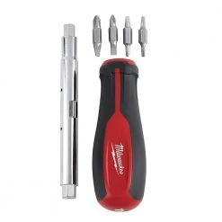 Milwaukee 11-in-1 Multi-Tip Screwdriver with Square Drive Bits -Hand Tools Sales Store milwaukee multi bit screwdrivers 48 22 2761 1d 1000