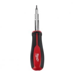 Milwaukee 11-in-1 Multi-Tip Screwdriver with Square Drive Bits -Hand Tools Sales Store milwaukee multi bit screwdrivers 48 22 2761 66 1000