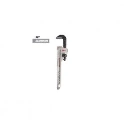 Milwaukee 10 in. and 14 in. Aluminum Pipe Wrench Set (2-Piece) -Hand Tools Sales Store milwaukee pipe wrenches 48 22 7210 48 22 7214 4f 1000