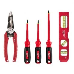 Milwaukee Electrician's 5-Piece Hand Tool Set