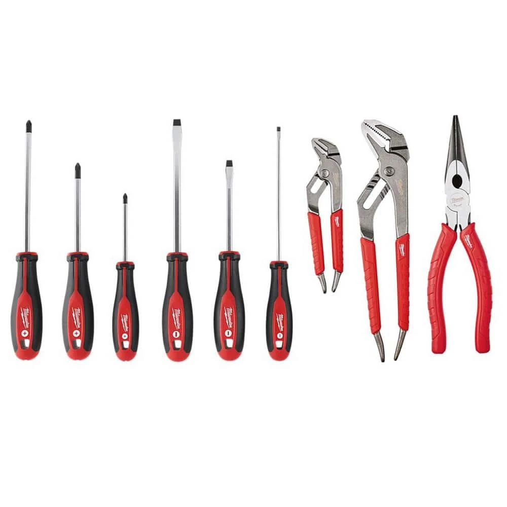 Milwaukee Electrician's Screwdriver and Pliers Set (9-Piece) 1 Milwaukee Electrician's Screwdriver and Pliers Set (9-Piece)
