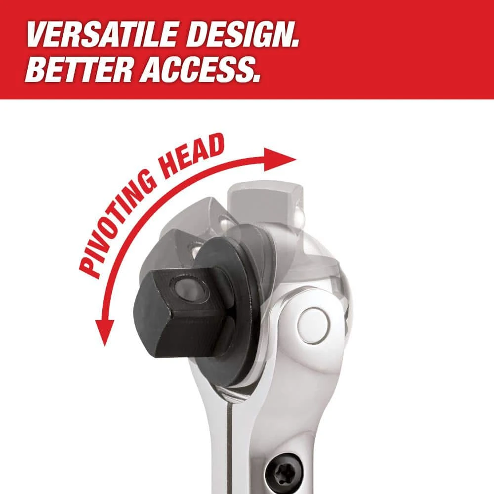 Milwaukee 3/8 in. Drive SAE Socket Set (12-Piece) 4 Milwaukee 3/8 in. Drive SAE Socket Set (12-Piece) - Image 4