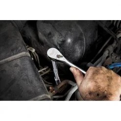 Milwaukee 1/4 in. Drive SAE/Metric Ratchet and Socket Mechanics Tool Set with 1/4 in. Drive 3 in. Stubby Ratchet (51-Piece) 25 Milwaukee 1/4 in. Drive SAE/Metric Ratchet and Socket Mechanics Tool Set with 1/4 in. Drive 3 in. Stubby Ratchet (51-Piece) -Hand Tools Sales Store milwaukee ratchet socket sets 48 22 9004 48 22 9036 44 1000