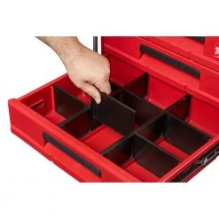 Milwaukee 3/8 in. Drive SAE/Metric Mechanics Tool Set (62-Piece) with PACKOUT 3-Drawer Tool Box -Hand Tools Sales Store milwaukee ratchet socket sets 48 22 9008 48 22 2706 48 22 8443 76 1000
