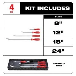 Milwaukee 3/8 in. Drive SAE/Metric Ratchet and Socket Mechanics Tool Set with Hook and Pick Set and Pry Bar Set (66-Piece) -Hand Tools Sales Store milwaukee ratchet socket sets 48 22 9008 48 22 9214 48 22 9215 1f 1000