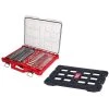 Milwaukee 3/8 in. and 1/4 in. Drive SAE/Metric Ratchet and Socket Mechanics Tool Set w/PACKOUT Case (106-Piece) & Mounting Plate