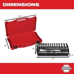 Milwaukee 3/8 in. Drive Metric Ratchet and Socket Mechanics Tool Set (32-Piece) 16 Milwaukee 3/8 in. Drive Metric Ratchet and Socket Mechanics Tool Set (32-Piece) -Hand Tools Sales Store milwaukee ratchet socket sets 48 22 9508 a0 1000