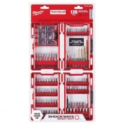 Milwaukee SHOCKWAVE 3/8 in. Drive SAE and Metric 6 Point Impact Socket Set & Impact Duty Screw Driver Bit Set (163-Piece) -Hand Tools Sales Store milwaukee ratchet socket sets 49 66 7009 48 32 4490 44 1000