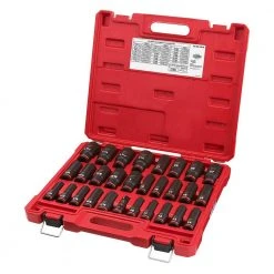 Milwaukee SHOCKWAVE 1/2 in. Drive SAE and Metric 6 Point Impact Socket Set (58-Piece) -Hand Tools Sales Store milwaukee ratchet socket sets 49 66 7016 49 66 7016 4f 1000