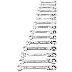 Milwaukee 144-Position Flex-Head Ratcheting Combination Wrench Set SAE with Screwdriver Set (25-Piece) -Hand Tools Sales Store milwaukee ratcheting wrenches 48 22 9413 48 22 2710 77 1000
