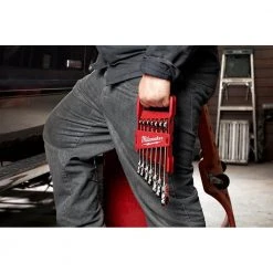 Milwaukee 144-Position Flex-Head Ratcheting Combination Wrench Set SAE (7-Piece) -Hand Tools Sales Store milwaukee ratcheting wrenches 48 22 9429 4f 1000