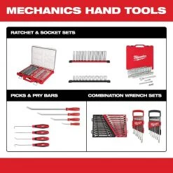Milwaukee 144-Position Flex-Head Ratcheting Combination Wrench Set Metric (7-Piece) 20 Milwaukee 144-Position Flex-Head Ratcheting Combination Wrench Set Metric (7-Piece) -Hand Tools Sales Store milwaukee ratcheting wrenches 48 22 9529 44 1000