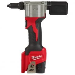 Milwaukee M12 12-Volt Lithium-Ion Cordless Rivet Tool Kit W/M12 Grease Gun -Hand Tools Sales Store milwaukee rivet tools 2550 22 2446 20 fa 1000
