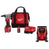 Milwaukee M12 12-Volt Lithium-Ion Cordless Rivet Tool Kit W/M12 Compact Inflator