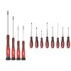 Milwaukee 4-Piece Precision Screwdriver Set with 8-Piece Screwdriver Kit with Square (12-Piece)