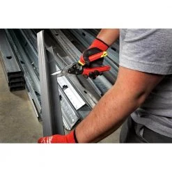 Milwaukee 10 in. Straight-Cut Aviation Snips -Hand Tools Sales Store milwaukee snips 48 22 4530 c3 1000