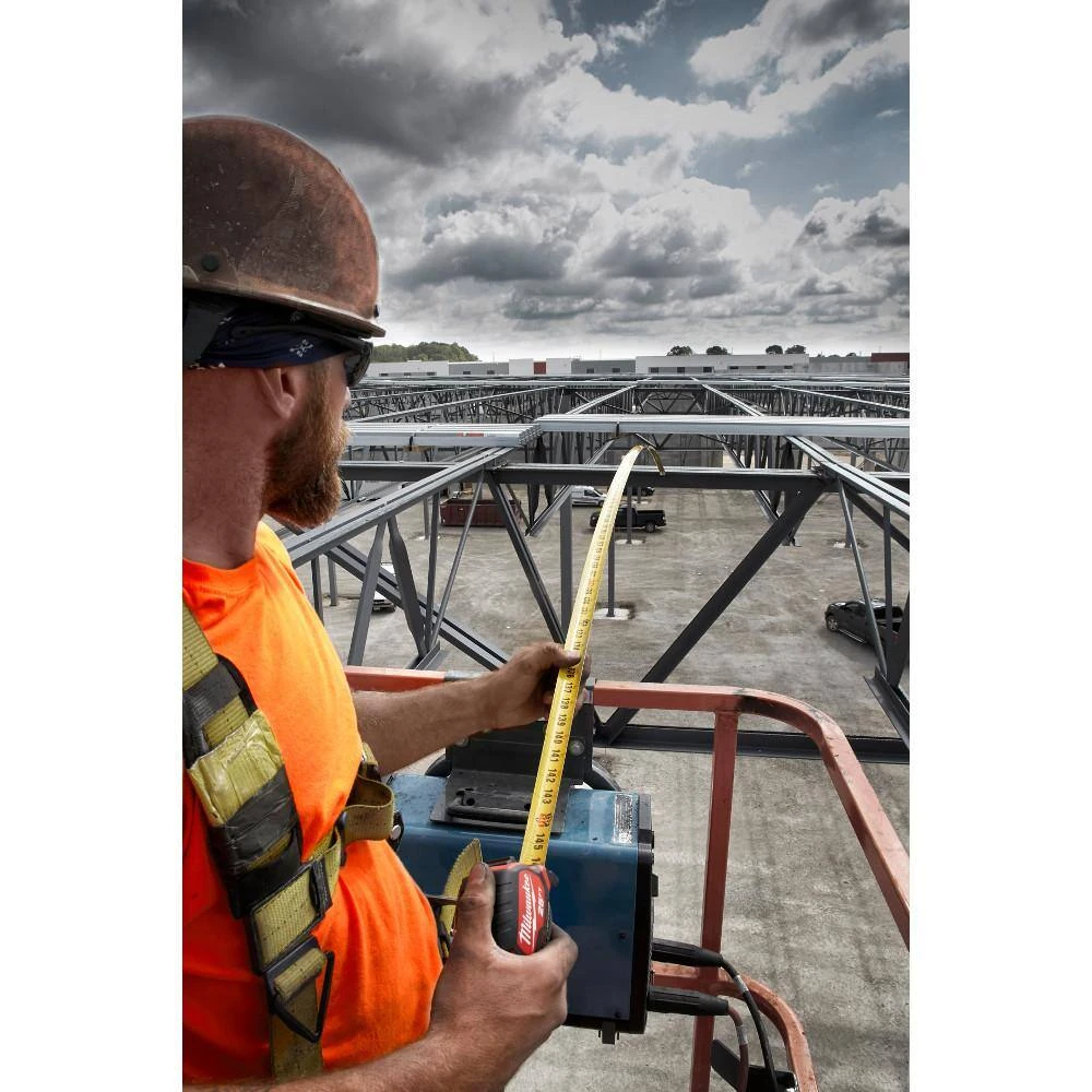 Milwaukee 35 ft. x 1.3 in. W Blade Tape Measure with 6-in-1 Wire Stripper Pliers 8 Milwaukee 35 ft. x 1.3 in. W Blade Tape Measure with 6-in-1 Wire Stripper Pliers - Image 8